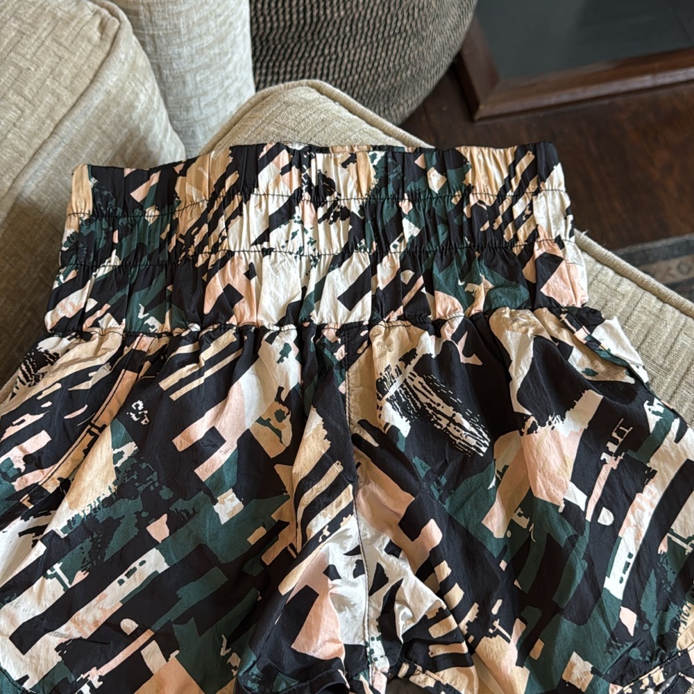 Free people Abstract Patterned Shorts